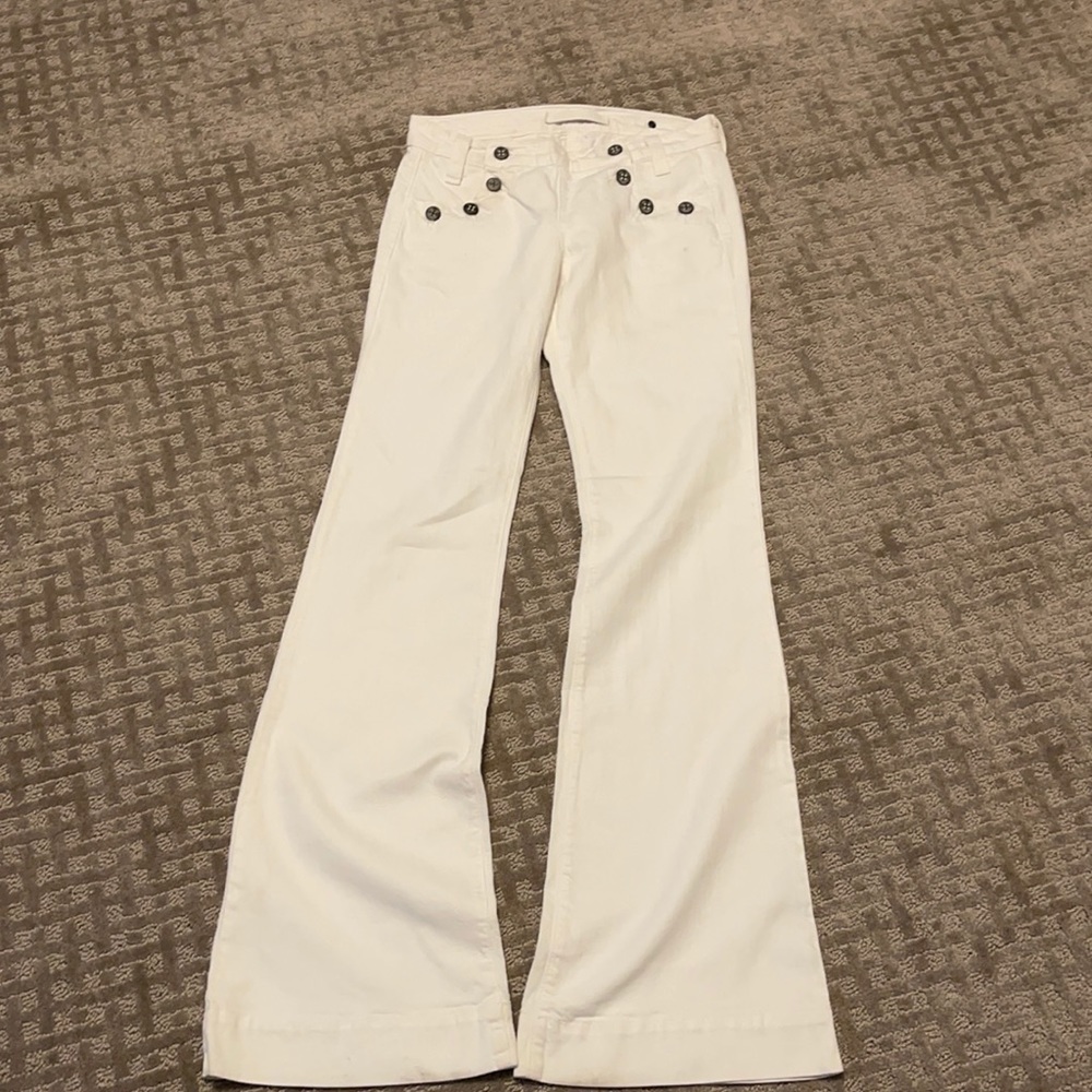 Freedom of Choice white flare jeans